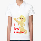 Женская рубашка поло