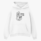 Толстовка худи оверсайз