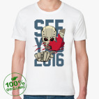 Мужская футболка органик