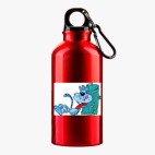 Металлическая бутылка 400 мл UV-DTF