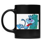 Кружка цветная UV-DTF