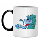 Кружка двухцветная