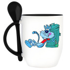 Кружка с ложкой