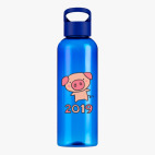 Прозрачная спортивная бутылка