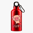 Металлическая бутылка 400 мл UV-DTF