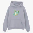 Толстовка худи оверсайз