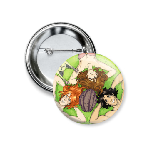 Значок 37мм с принтом процыкулыр