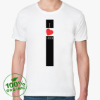 Мужская футболка органик