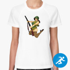 Женская спортивная футболка