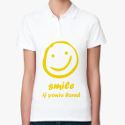 Женская рубашка поло