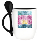 Кружка с ложкой