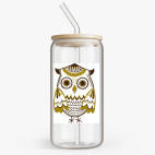 Банка с бамбуковой крышкой