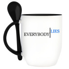 Кружка с ложкой