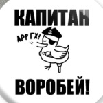  'Капитан воробей!'