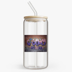 Банка с бамбуковой крышкой