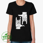 Женская футболка органик
