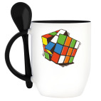 Кружка с ложкой