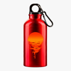 Металлическая бутылка 400 мл UV-DTF