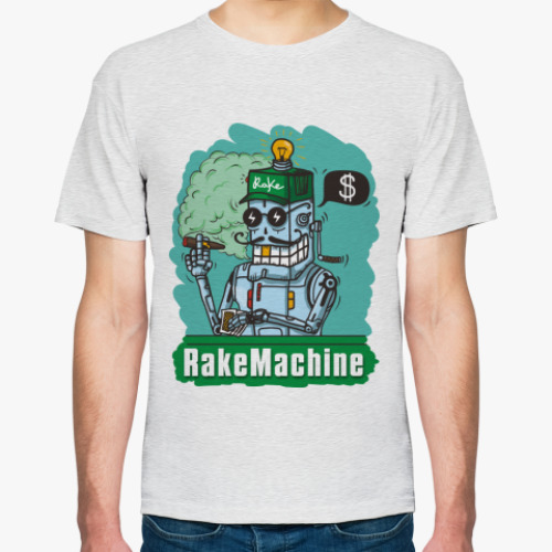 Футболка с принтом RakeMachine