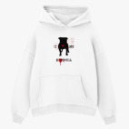 Толстовка худи оверсайз