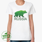 Женская футболка органик