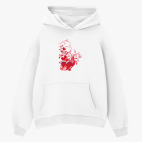 Толстовка худи оверсайз