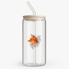 Банка с бамбуковой крышкой