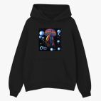 Толстовка худи оверсайз