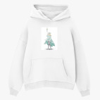 Толстовка худи оверсайз