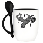 Кружка с ложкой