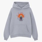 Толстовка худи оверсайз