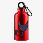 Металлическая бутылка 400 мл UV-DTF