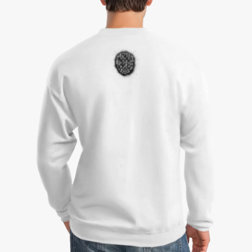 Свитшот с принтом микро космос