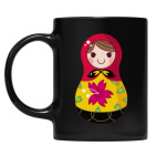 Кружка цветная UV-DTF