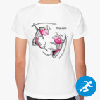 Женская спортивная футболка