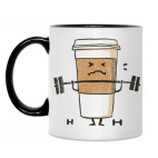 Кружка двухцветная