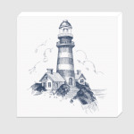 Море винтаж маяк