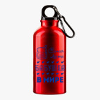 Металлическая бутылка 400 мл UV-DTF