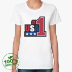 Женская футболка органик