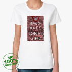 Женская футболка органик