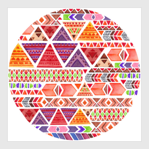 Постер с принтом Акварель