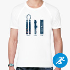 Мужская спортивная футболка