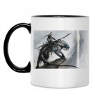 Кружка двухцветная