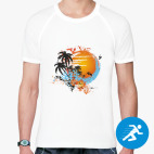 Мужская спортивная футболка