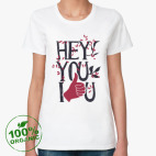 Женская футболка органик