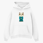 Толстовка худи оверсайз