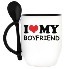 Кружка с ложкой