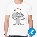 Мужская спортивная футболка