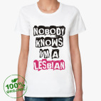 Женская футболка органик