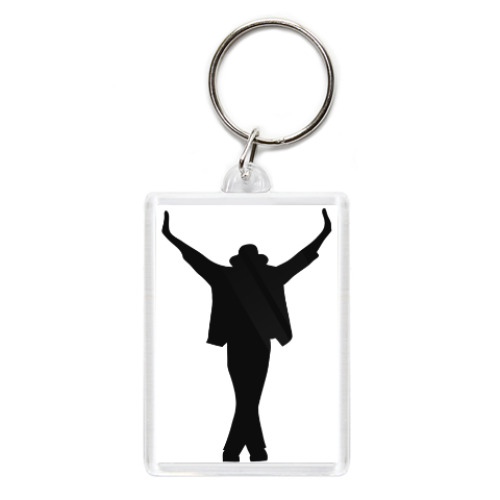 Брелок с принтом Michael Jackson